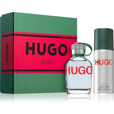 Hugo Boss Hugo Man Cadeauset - Eau de Toilette 75ml + Deodorant spray 150ml Hugo Boss Hugo Man Cadeauset - Eau de Toilette 75ml + Deodorant spray 150ml