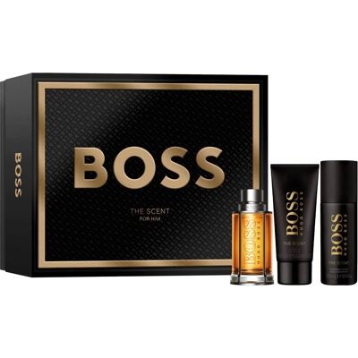 Hugo Boss The Scent Coffret Cadeau - Pour Hommes - Publicité Hugo Boss The Scent Coffret Cadeau - Pour Hommes - Publicité