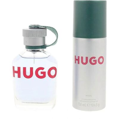Hugo Boss Hugo Man Eau de Toilette 75ml Coffret Cadeau (2 pcs) - Publicité Hugo Boss Hugo Man Eau de Toilette 75ml Coffret Cadeau (2 pcs) - Publicité