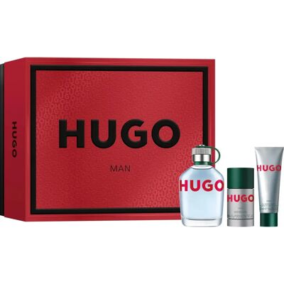 Set de regalo Hugo Boss Hugo Man - Eau de Toilette, Desodorante, Gel de ducha Set de regalo Hugo Boss Hugo Man - Eau de Toilette, Desodorante, Gel de ducha