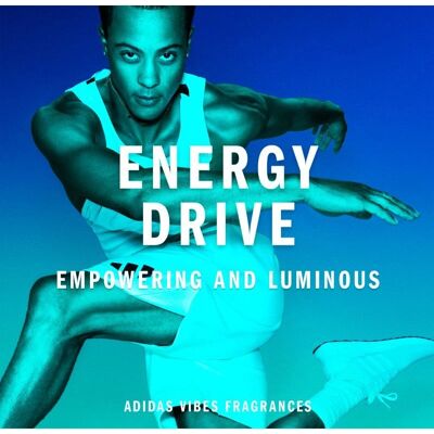 Adidas Vibes Energy Drive - Unisex Eau de Parfum Adidas Vibes Energy Drive - Unisex Eau de Parfum