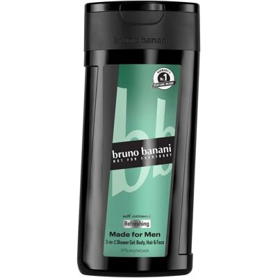 Bruno Banani Made for Men Cederhout Douchegel - Voor Mannen Bruno Banani Made for Men Cederhout Douchegel - Voor Mannen