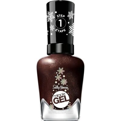 Sally Hansen Miracle Gel Varm Choklad - Nagellack - Julkollektion Sally Hansen Miracle Gel Varm Choklad - Nagellack - Julkollektion