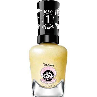 Sally Hansen - Miracle Gel - Jaune - Gel-Like - Vernis à ongles - Publicité Sally Hansen - Miracle Gel - Jaune - Gel-Like - Vernis à ongles - Publicité
