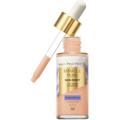 Max Factor Miracle Pure Haut-Reset Foundation - Hell Max Factor Miracle Pure Haut-Reset Foundation - Hell