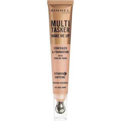 Rimmel London Multi-Tasker Wake Me Up Foundation - Rose Ivory Rimmel London Multi-Tasker Wake Me Up Foundation - Rose Ivory