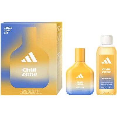 Adidas Vibes Chill Zone - Unisex 50ml EDP + 100ml Duschgel Adidas Vibes Chill Zone - Unisex 50ml EDP + 100ml Duschgel