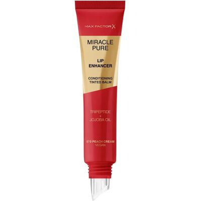 Max Factor Miracle Pure Lip Enhancer - Peach Cream - Leppeforsterker Max Factor Miracle Pure Lip Enhancer - Peach Cream - Leppeforsterker