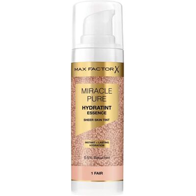 Max Factor Miracle Pure Hydratint Essence - Fair - Essence trucco Max Factor Miracle Pure Hydratint Essence - Fair - Essence trucco