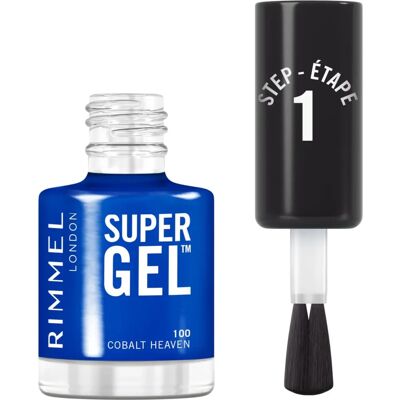 Rimmel London Cobalt Heaven Vernis Gel - Vernis - Publicité Rimmel London Cobalt Heaven Vernis Gel - Vernis - Publicité
