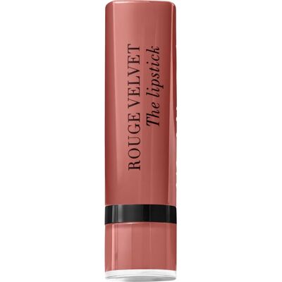 Bourjois Rouge Velvet Le Rouge à Lèvres - Rose Brulé - Rouge à Lèvres Mat - Publicité Bourjois Rouge Velvet Le Rouge à Lèvres - Rose Brulé - Rouge à Lèvres Mat - Publicité