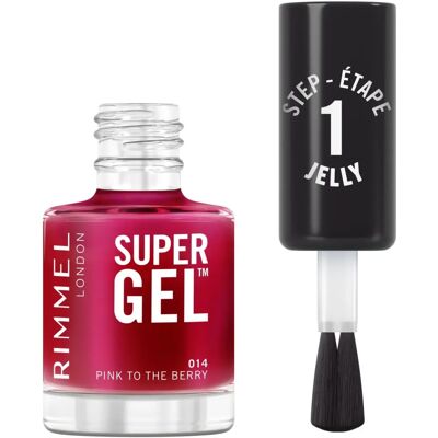 Rimmel Pink To The Berry Vernis en Gel - Vernis - Publicité Rimmel Pink To The Berry Vernis en Gel - Vernis - Publicité