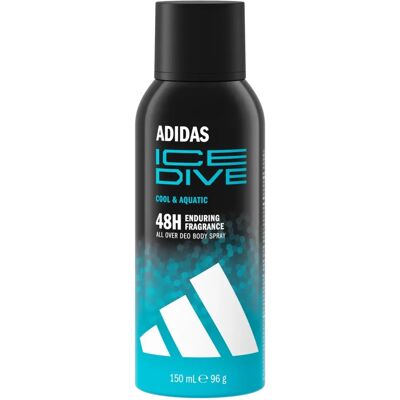 Adidas Ice Dive Deo Spray - Männer langanhaltender Schutz Adidas Ice Dive Deo Spray - Männer langanhaltender Schutz