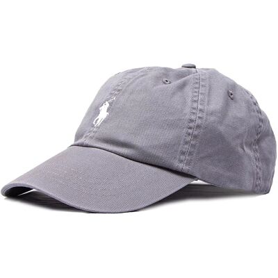 Gorra de béisbol de algodón Chino de Polo Ralph Lauren (461540) - gris/blanco perfecto Gorra de béisbol de algodón Chino de Polo Ralph Lauren (461540) - gris/blanco perfecto