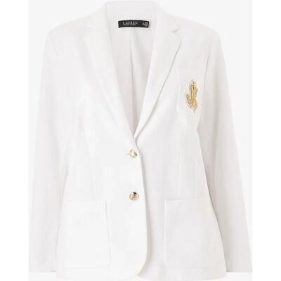 Lauren Ralph Lauren Curve Piqué Blazer - Plusstorlekar Lauren Ralph Lauren Curve Piqué Blazer - Plusstorlekar