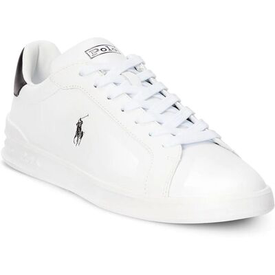 Polo Ralph Lauren Modelo Heritage Sapatos brancos - Sapatos Polo Ralph Lauren Modelo Heritage Sapatos brancos - Sapatos
