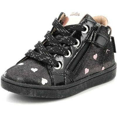 Bottes en Cuir Noir Wouhou Aster pour Fille - Bottes - Publicité Bottes en Cuir Noir Wouhou Aster pour Fille - Bottes - Publicité