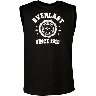 Camiseta sin mangas negra de Everlast para fitness Camiseta sin mangas negra de Everlast para fitness