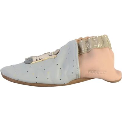 Chaussons pour enfants avec motif zèbre multicolore - Robeez - Publicité Chaussons pour enfants avec motif zèbre multicolore - Robeez - Publicité