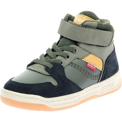 Chaussures Kickado Vertes de Kickers - Chaussures pour Enfants Chaussures Kickado Vertes de Kickers - Chaussures pour Enfants