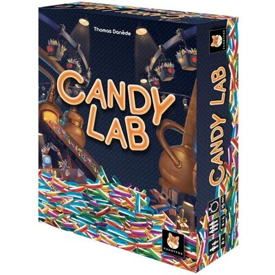 Jeu de société Candy Lab de Funny Fox - Collectez des bonbons et réalisez des commandes - Publicité Jeu de société Candy Lab de Funny Fox - Collectez des bonbons et réalisez des commandes - Publicité