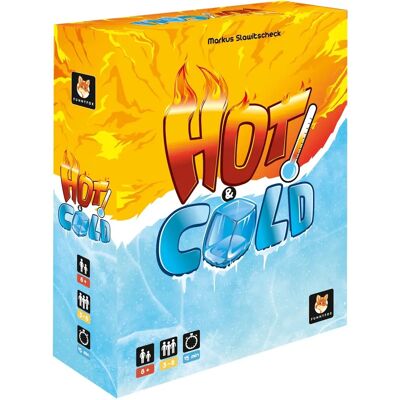 Funny Fox HOT&COLD Jeu de société - Deviner la température - Amusant - Publicité Funny Fox HOT&COLD Jeu de société - Deviner la température - Amusant - Publicité
