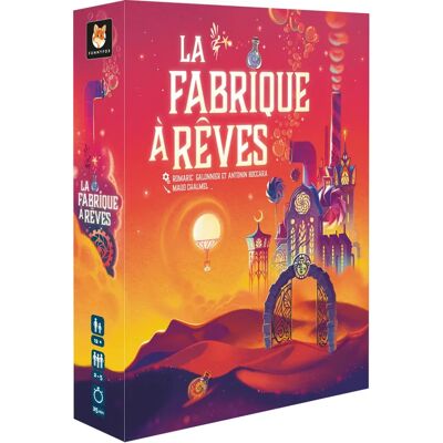 FUNNY FOX Jeu de société La Fabrique à Rêves - Thème nocturne coopératif - Publicité FUNNY FOX Jeu de société La Fabrique à Rêves - Thème nocturne coopératif - Publicité