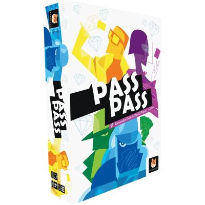 Funny Fox PASS PASS Jeu de société - Jeu de plis avec alliances - Publicité Funny Fox PASS PASS Jeu de société - Jeu de plis avec alliances - Publicité