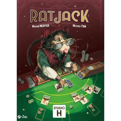 Gigamic Ratjack Gioco di Carte da 20 Min - Strategico e Veloce Gigamic Ratjack Gioco di Carte da 20 Min - Strategico e Veloce
