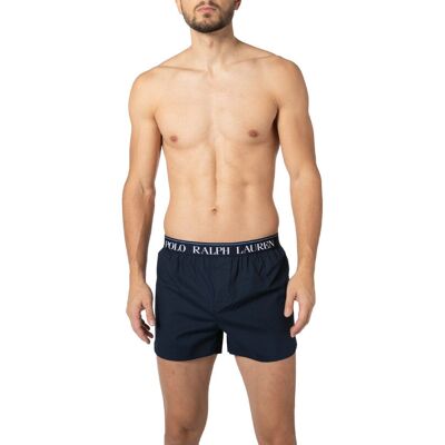 Boxer Blu Polo Ralph Lauren - Confezione da 3 Boxer Blu Polo Ralph Lauren - Confezione da 3