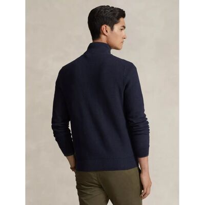 Polo Ralph Lauren Quarter Zip Pullover (651913) - navy Polo Ralph Lauren Quarter Zip Pullover (651913) - navy