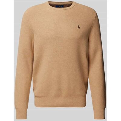 Polo Ralph Lauren Texturierter Pullover mit Rundhalsausschnitt - Pullover Polo Ralph Lauren Texturierter Pullover mit Rundhalsausschnitt - Pullover