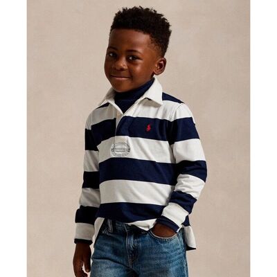 Ralph Lauren Kids Lange Mouw Rugby Shirt - Rugby Shirt Ralph Lauren Kids Lange Mouw Rugby Shirt - Rugby Shirt