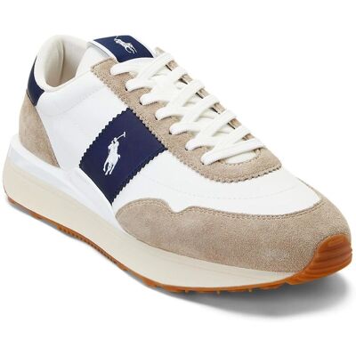 Sneakers Polo Ralph Lauren - Beige - Stile Retro Moderno Sneakers Polo Ralph Lauren - Beige - Stile Retro Moderno