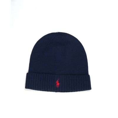 Polo Ralph Lauren Beanie (710886137) - marinblå Polo Ralph Lauren Beanie (710886137) - marinblå