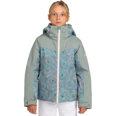 ROXY ERGTJ03177 Pink Salt Sketchbook - 152 - Filles Veste de snowboard ROXY ERGTJ03177 Pink Salt Sketchbook - 152 - Filles Veste de snowboard