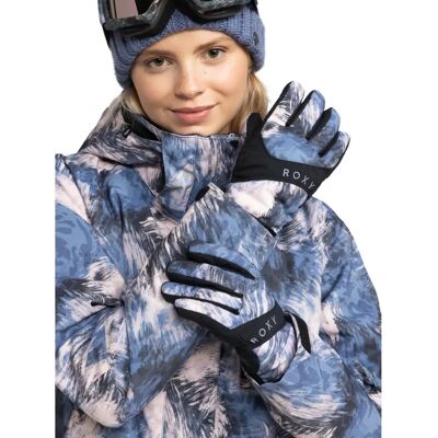 Guantes Roxy Jetty Azul Marino Rosa Negro - S Guantes Roxy Jetty Azul Marino Rosa Negro - S
