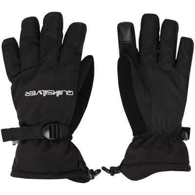 Quiksilver Herren Schneehandschuhe - Schwarz - Größe L - Schneeschuhe Quiksilver Herren Schneehandschuhe - Schwarz - Größe L - Schneeschuhe