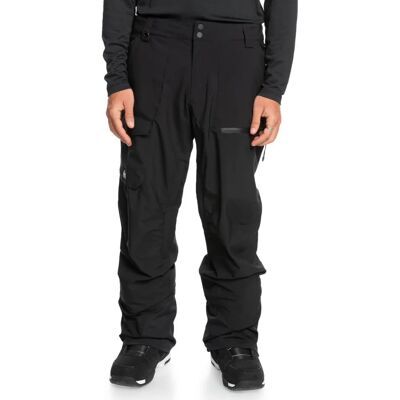Quiksilver Utility Black Snow Pants - Snow Pants Quiksilver Utility Black Snow Pants - Snow Pants