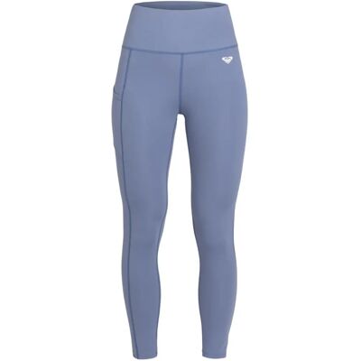 Roxy Heart Into Leggings Μπλε - Κολάν για Γυναίκες Roxy Heart Into Leggings Μπλε - Κολάν για Γυναίκες