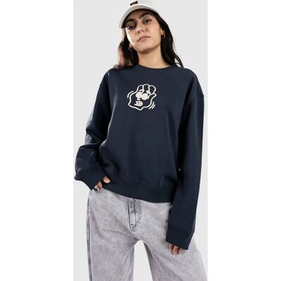 ELEMENT Say Hi Sweatshirt Blau - Blau Nights - S ELEMENT Say Hi Sweatshirt Blau - Blau Nights - S