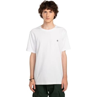 T-shirt Blanc Element Crail - Unisexe Décontracté T-shirt Blanc Element Crail - Unisexe Décontracté