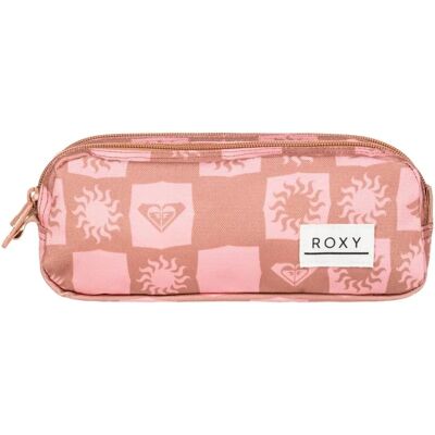 Roxy Da Rock School Pink Pencil Case - 10x8.2x2.4 cm - Recycled Polyester Roxy Da Rock School Pink Pencil Case - 10x8.2x2.4 cm - Recycled Polyester