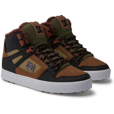DC Schuhe Pure High-top Wc Winter - Skateschuhe - Braun Grün DC Schuhe Pure High-top Wc Winter - Skateschuhe - Braun Grün