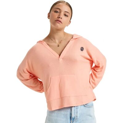 Roxy Sunday Cozy Hoodie - Damen, rot, Gr. S Roxy Sunday Cozy Hoodie - Damen, rot, Gr. S