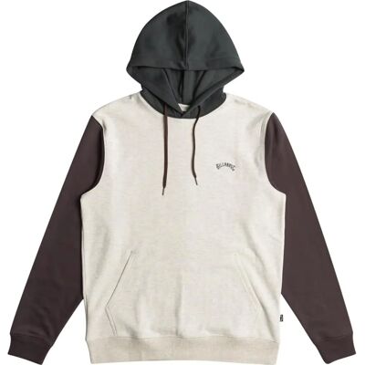 Billabong Arch Block Hoodie White/Green - Hoodie Billabong Arch Block Hoodie White/Green - Hoodie