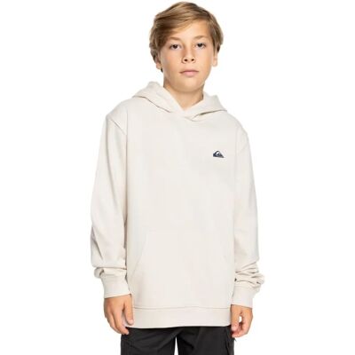 Felpa con cappuccio Quiksilver Basic bianca - Felpa Felpa con cappuccio Quiksilver Basic bianca - Felpa