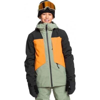 QUIKSILVER Ambition Lasten lumilautailutakki - 10 vuotta, sininen QUIKSILVER Ambition Lasten lumilautailutakki - 10 vuotta, sininen