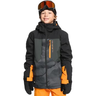 Giacca da Snowboard Quiksilver Silvertip per Bambini - Nero Giacca da Snowboard Quiksilver Silvertip per Bambini - Nero