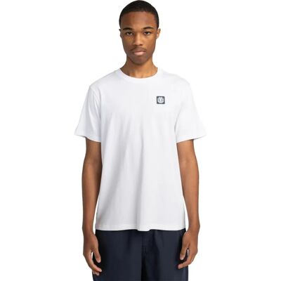 Maglietta ELEMENT Texture Articolata - Uomo - Bianco - T-Shirt Maglietta ELEMENT Texture Articolata - Uomo - Bianco - T-Shirt
